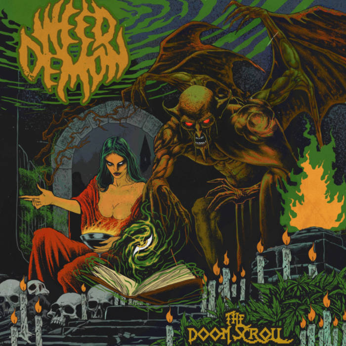 WEED DEMON - The Doom Scroll cover 