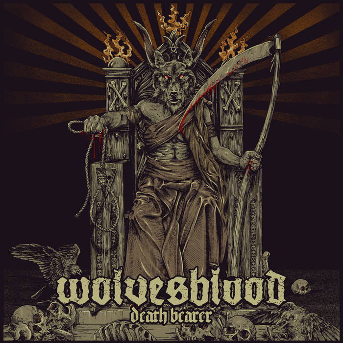 WOLVESBLOOD - Death Bearer cover 